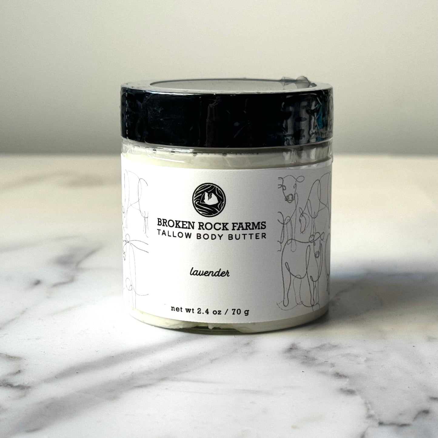 lavender | whipped tallow butter