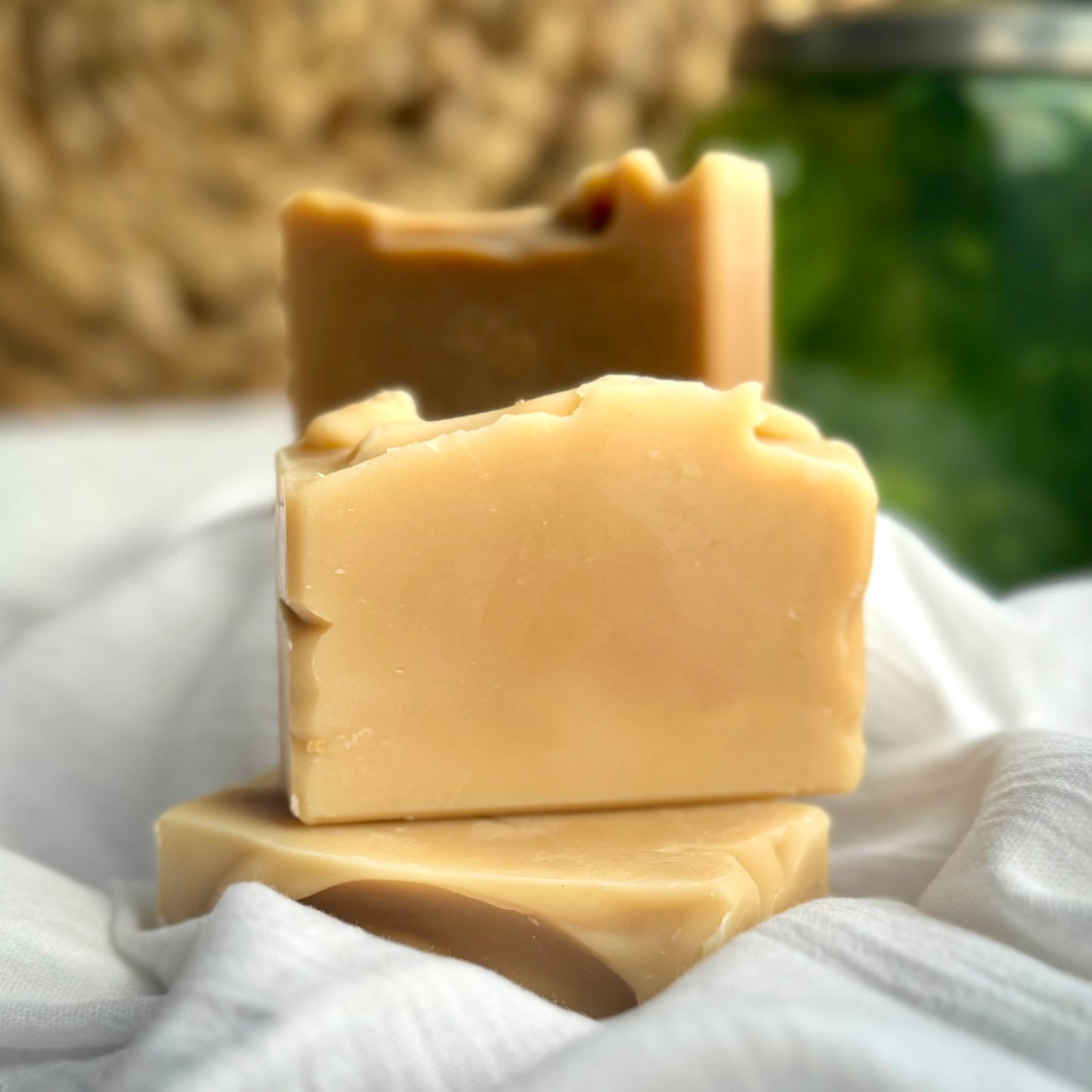 tallow soap | unscented honey & oatmeal