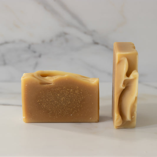 tallow soap | unscented honey & oatmeal