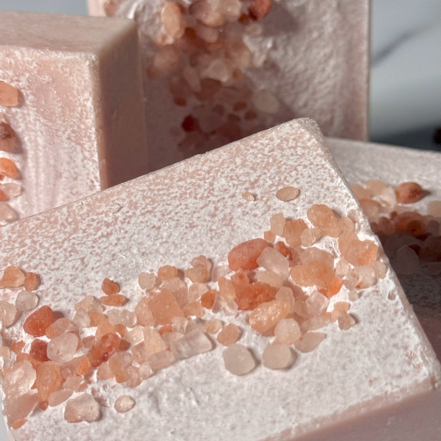 feelin’ salty | salt & rose clay soap