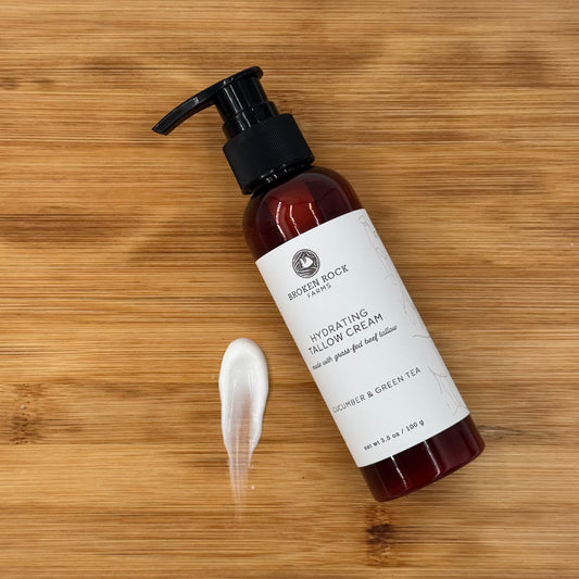 hydrating tallow cream | cucumber green tea