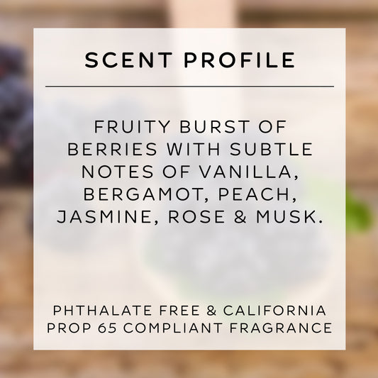 tallow soap | black raspberry vanilla