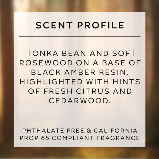 tallow shave set | dark amber rosewood