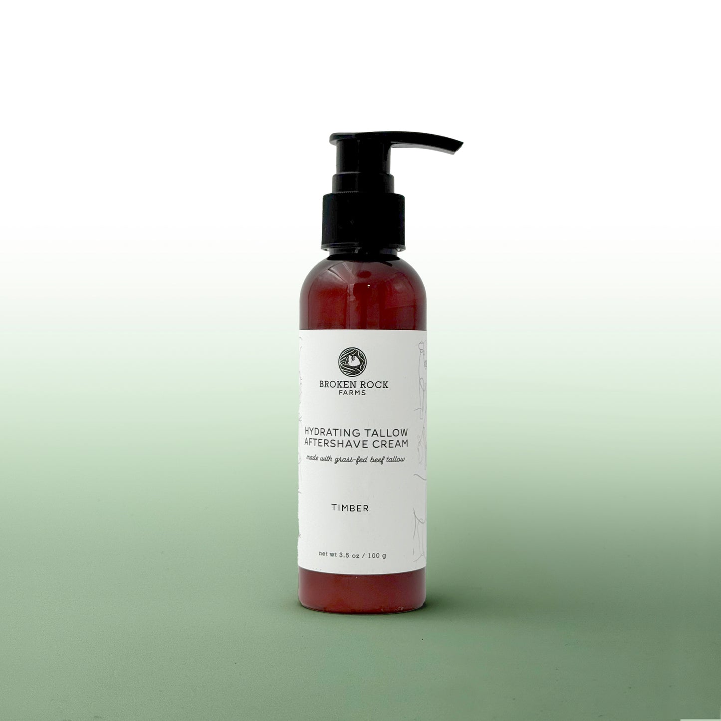 tallow aftershave cream | timber