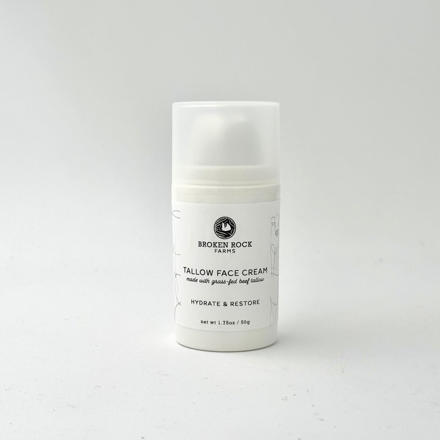 tallow face cream | hydrate & restore