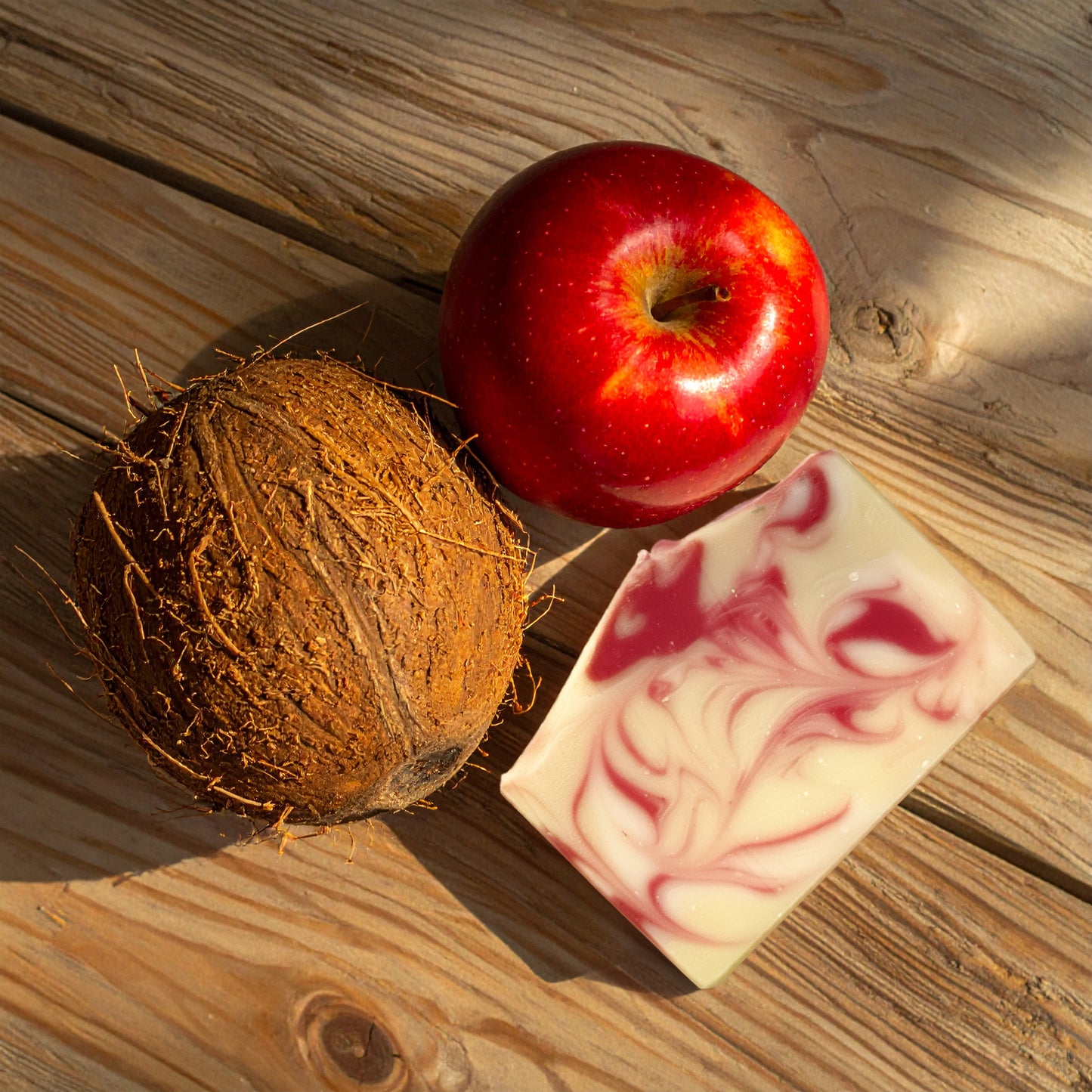 tallow soap | apple & coconut cream