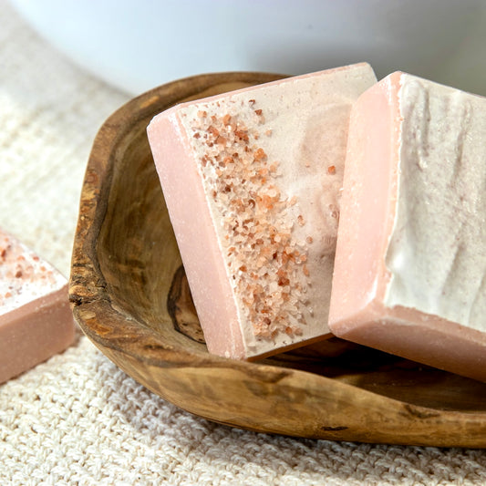 tallow soak, soap & moisturizer set | grapefruit & pink salt