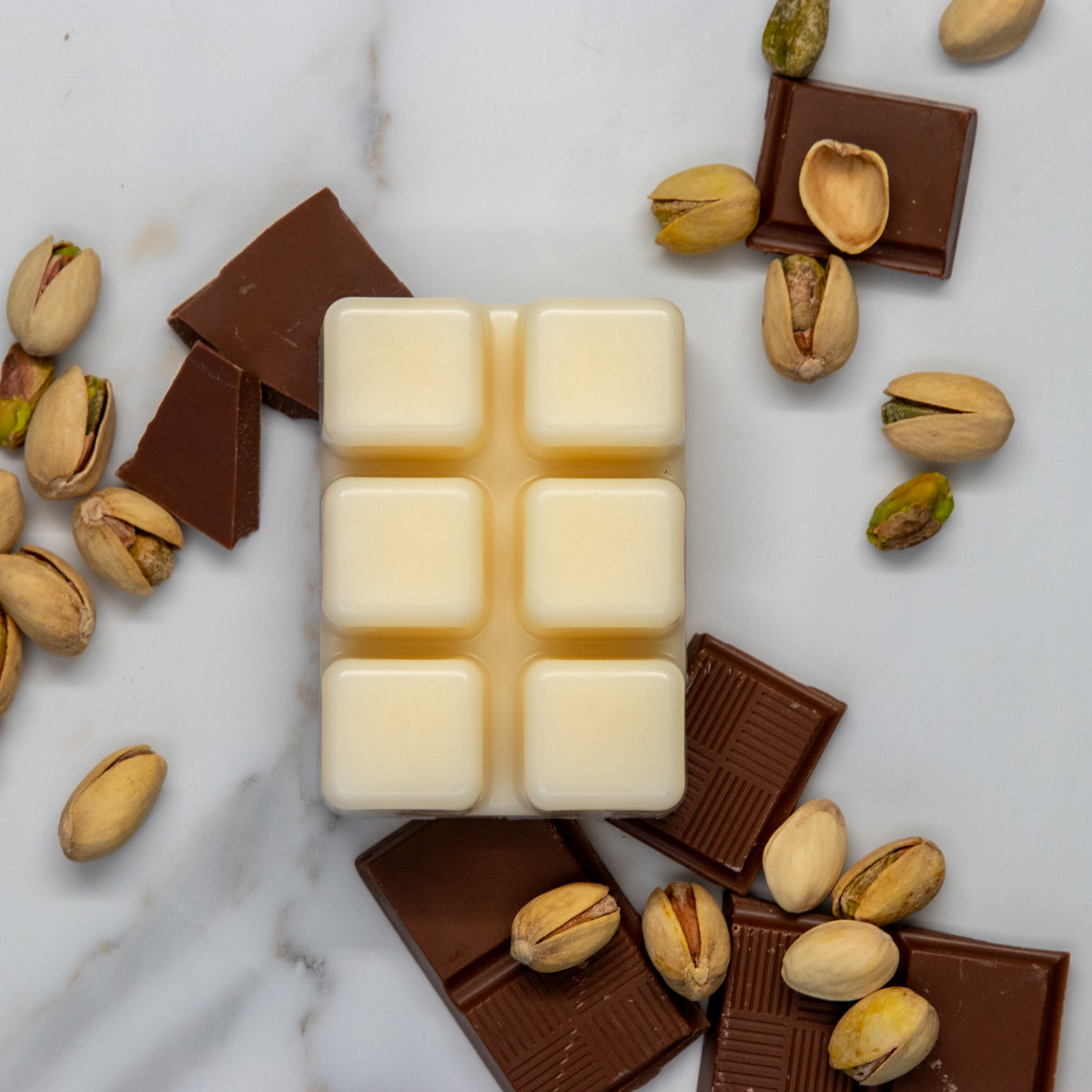 tallow wax melt | chocolate pistachio