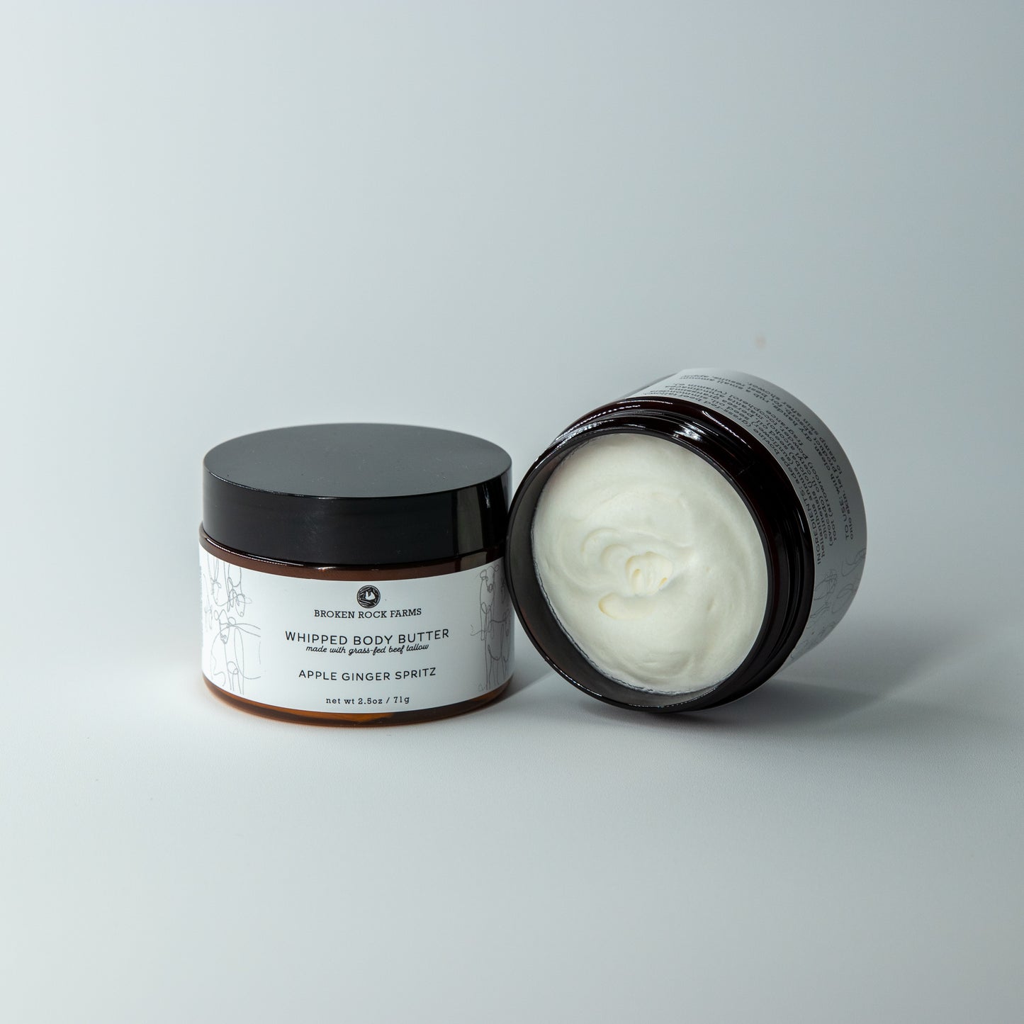 whipped tallow body butter | apple ginger spritz