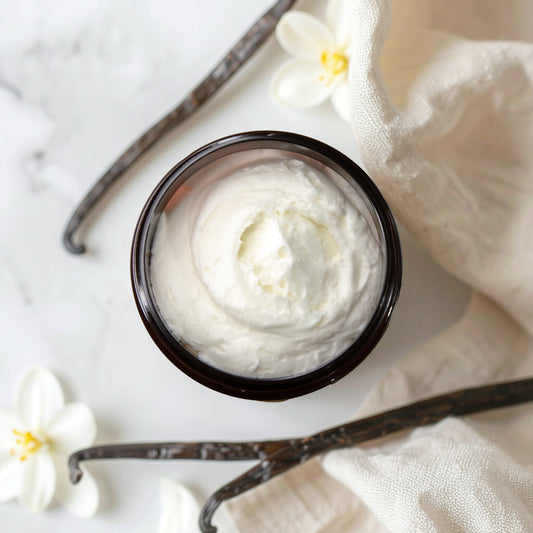 whipped tallow body butter | botanically infused vanilla