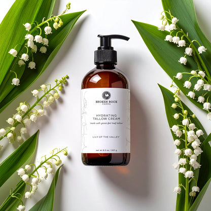 hydrating tallow cream | lily of the valley