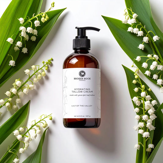 hydrating tallow cream | lily of the valley