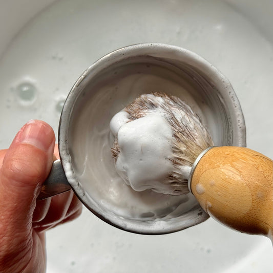 tallow extra lather shave soap | unscented