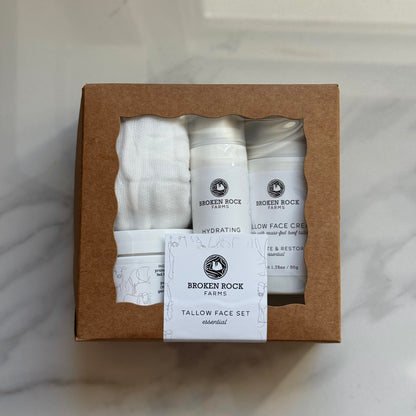 tallow face set | essential