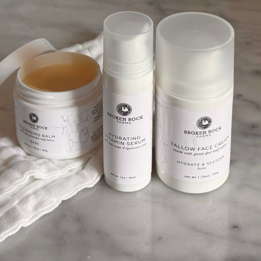 tallow face set | bare