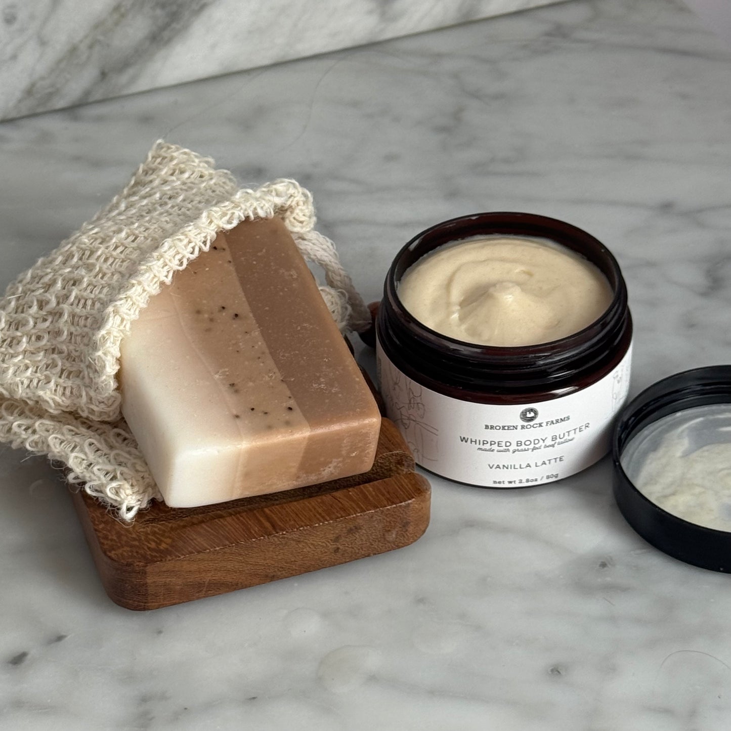 tallow bath & body set | soap & body butter