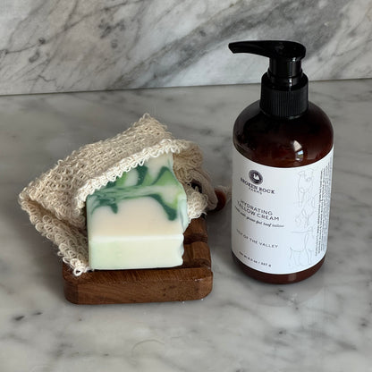tallow bath & body set | soap & lotion