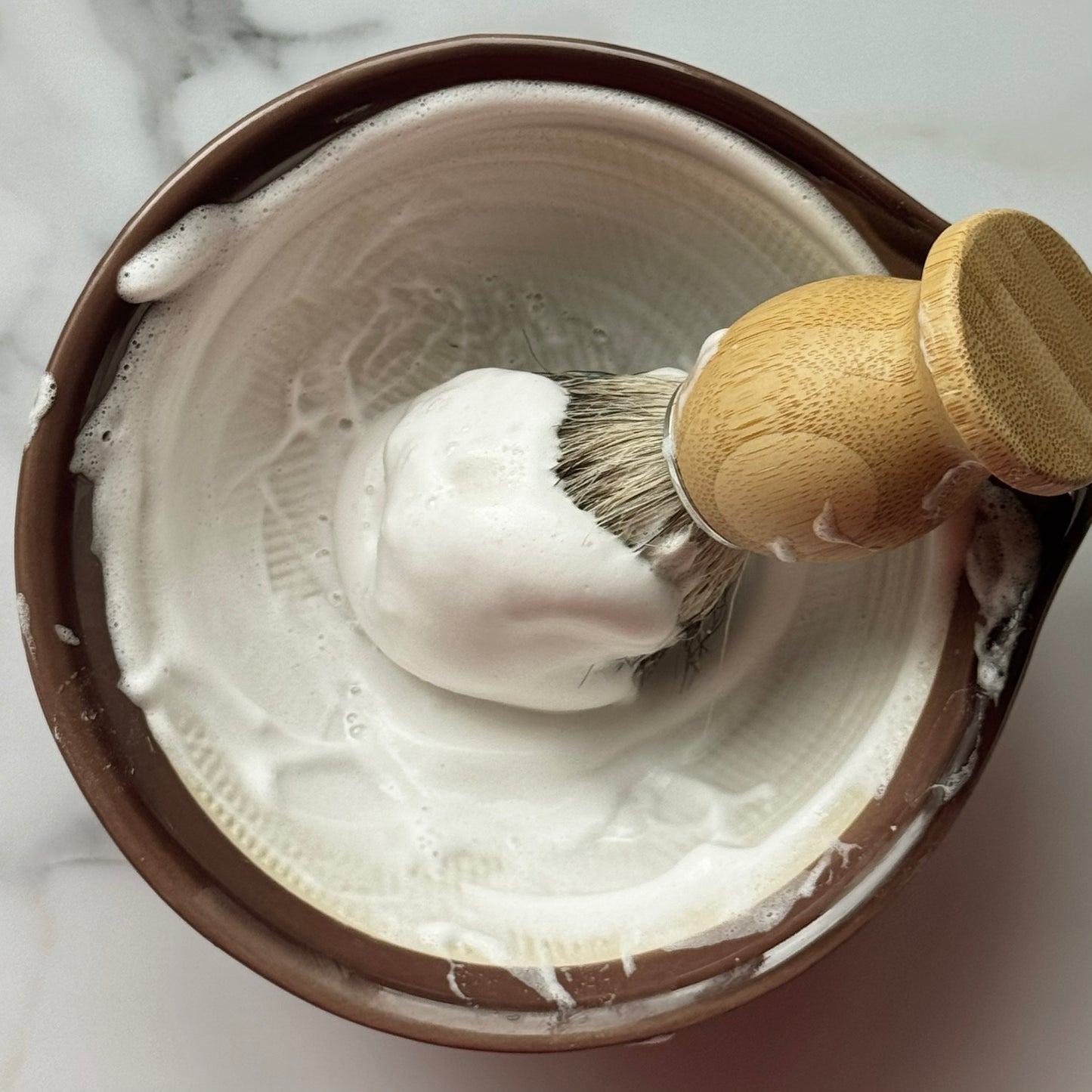 ceramic lather bowl