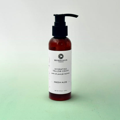 hydrating tallow cream | fresh aloe