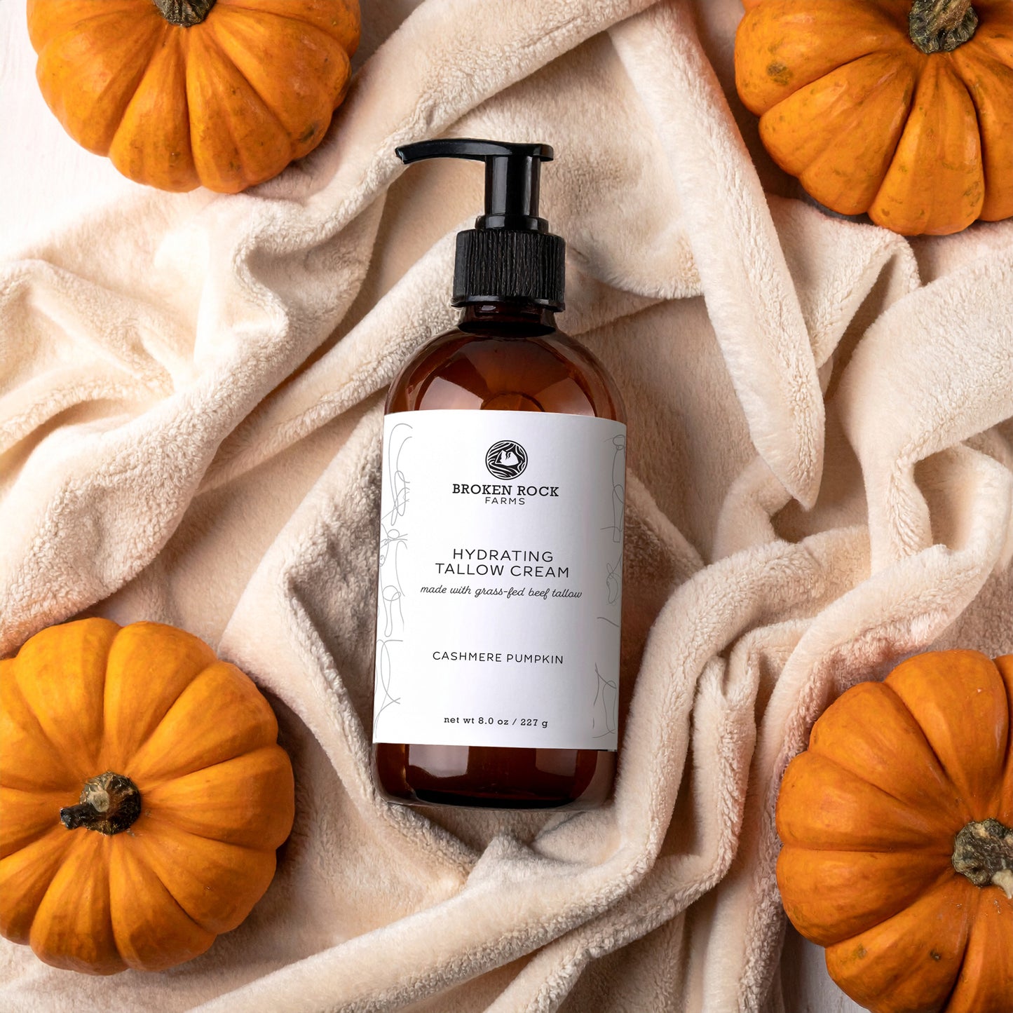 hydrating tallow lotion | cashmere pumpkin