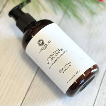 hydrating tallow cream | christmas cactus