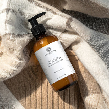 hydrating tallow lotion | warm flannel