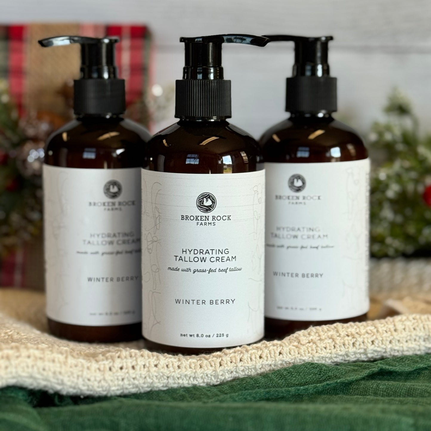 hydrating tallow cream | winter berry