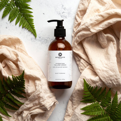 hydrating tallow cream | quiet morning