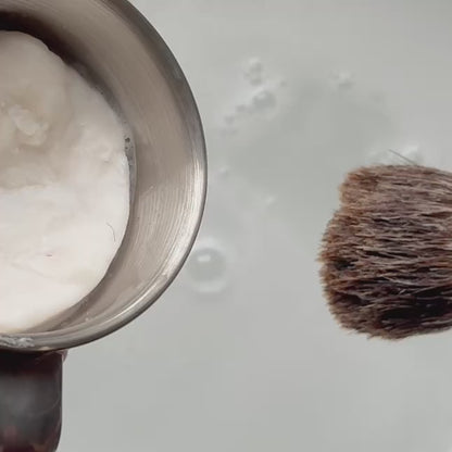 tallow extra lather shave soap | tobacco & bay leaf