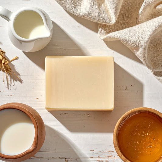tallow soap | unscented goat milk & honey
