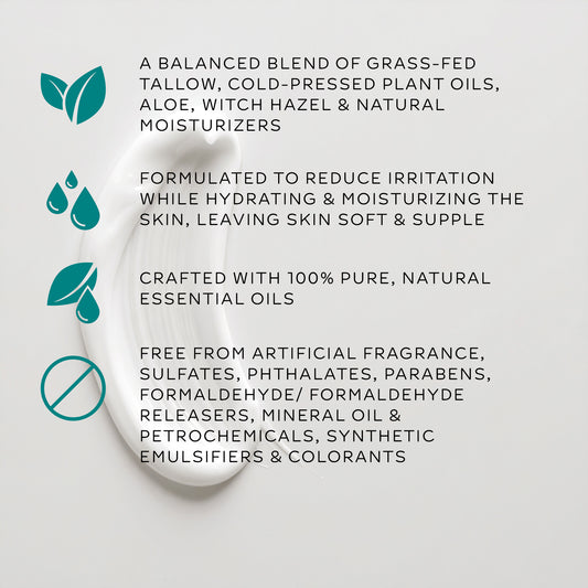 tallow aftershave lotion | timber