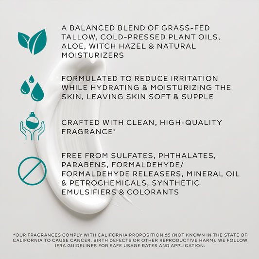 tallow aftershave lotion | midnight waters