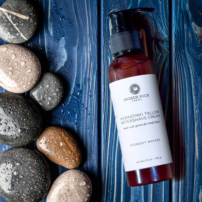 tallow aftershave lotion | midnight waters