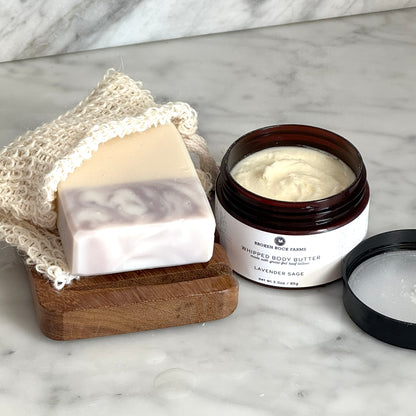 tallow bath & body set | soap & body butter