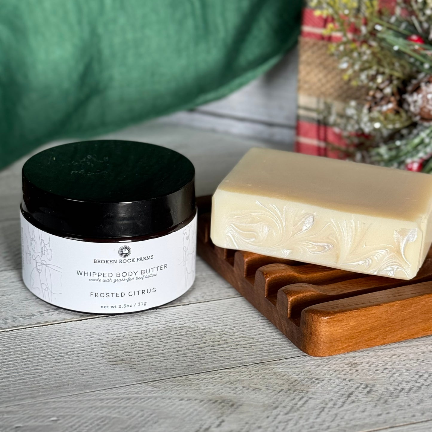 tallow soap & moisturizer set | frosted citrus