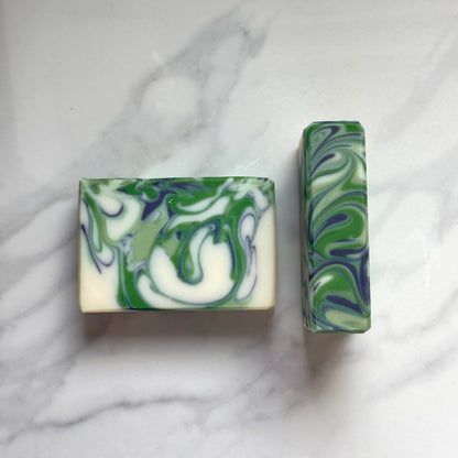 tallow soap | elderberry & evergreen