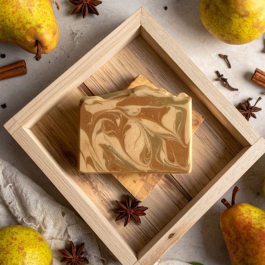 tallow soap | honey spiced pear