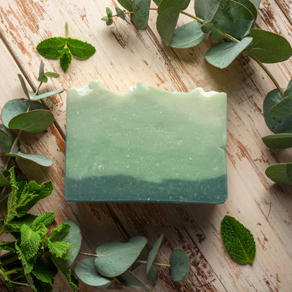 tallow soap | eucalyptus mint