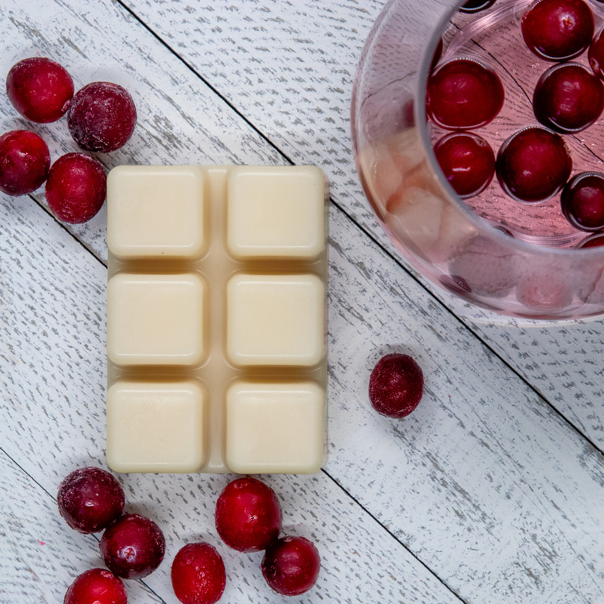 tallow wax melt | cranberry prosecco
