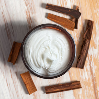 whipped tallow body butter | sandalwood