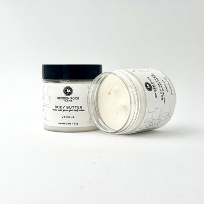 whipped tallow body butter | botanically infused vanilla
